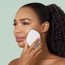 Звукова маска тепло та холод GESKE Sonic Warm & Cool Mask 9 в 1 пудрова - мініатюра 11