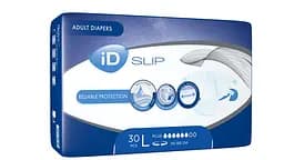 Підгузки для дорослих iD SLIP Plus Large 60 шт. (2 уп. х 30 шт.) - мініатюра 3
