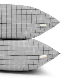 Комплект постільної білизни Cosas Grey geometry CS8 Євро сірий (CellAshgrey_DeltaColor_200) - мініатюра 4