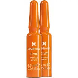 Інтенсивна сироватка Sesderma C-Vit Intensive Serum для тьмяної шкіри 1.5 мл x 10 шт. - мініатюра 3