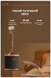 Зволожувач повітря портативний Volcano Jellyfish Ultrasonic Air Humidifier HX-127 350 мл акумулятор 1200mAh Kinscoter hoz0012521 - мініатюра 6