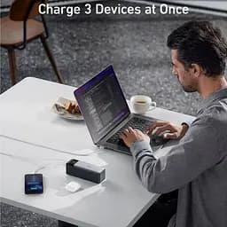 Універсальна мобільна батарея Anker PowerCore 737 GaNPrime 24000 mAh 140W Black (A1289011) - мініатюра 6