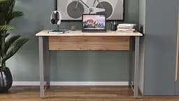 Комп'ютерний стіл Ferrum-decor Курт 75x140x60 сірий ДСП Дуб Сан-Марино 32мм (FRD-101855) - мініатюра 2