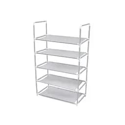 Стелаж для взуття Supretto, 5 ярусів, білий (5635)