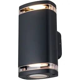 Светильник фасадный Kanlux Zevi W El 2GU10 B (38886)