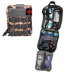 Аптечка тактична First Aid Kit v.2 (з турнікетом CAT 7)