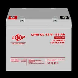 Акумулятор гелевий LPM-GL 12 V - 55 Ah - мініатюра 2