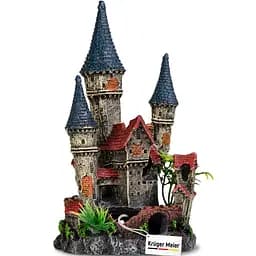 Декорація замок Kruger Meier Mystic Castle 11x10x20 см (121121) - мініатюра 4