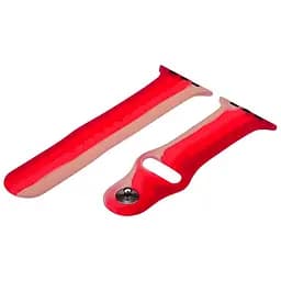 Ремешок силиконовый Rainbow для Apple Watch Sport Band 42/44 мм цвет 08 размер L