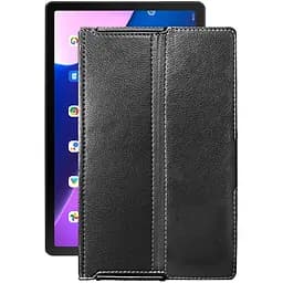 Чехол StatusCASE из экокожи для планшета Lenovo Tab M10 Plus (3rd) Черный глянец