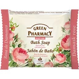 Мыло Зеленая Аптека Bath soap Damask rose with shea butter, 100 г