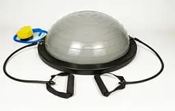 Балансировочная платформа EasyFit BOSU 60 см Серый