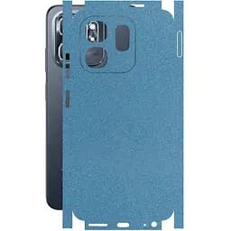 Защитная пленка StatusSKIN для Infinix Hot 50i X6531 Корпус Винил Голубой глянец