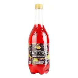 Сидр Gardenz Вкус Черная смородина обыкновенный газированный сладкий 5% 0.75 л