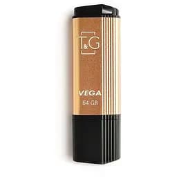 Флеш накопитель USB 64Gb T&G Vega TG121 золотистый USB 2.0 (TG121-64GBGD)