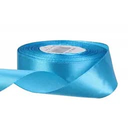 Атласна стрічка для рукоділля Bambi АБ-514, 5 см x 23 м, Блакитний