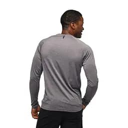 Кофта Black Diamond M Heritage Wordmark LS Tee S Steel Grey (1033-BD 7530900034SML1) - мініатюра 3