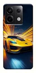 Чохол Demsky Yellow Porsche для Xiaomi Redmi Note 13 Pro 4G