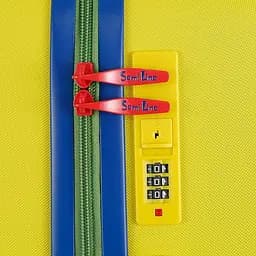 Валіза мала для ручної поклажі Semi Line 20 дюймів (S) дюймів (S) ABS-Plastic Yellow (T5929-1) - мініатюра 7