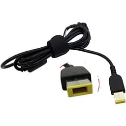 DC кабель від блока живлення до ноутбука Lenovo прямокутний USB+Pin
