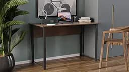 Компьютерный стол Ferrum-decor Курт 75x140x70 черный ДСП Дуб Сонома Труфель 16мм (FRD-103944)