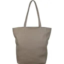 Женская сумка Borsacomoda из натуральной кожи бежевая 845.018 sum0028714