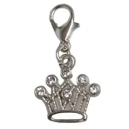Підвіска на нашийник TatraРet Expert корона зі срібними камінцями 3.5 см 