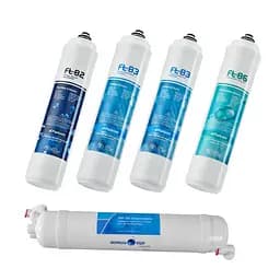 Набор из 4 картриджей Puricom Aquamagic для обратного осмоса с мембраной