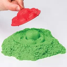 Набір піску для дитячої творчості Wacky-Tivities Kinetic Sand, зелений, 454 г (71402G) - мініатюра 6
