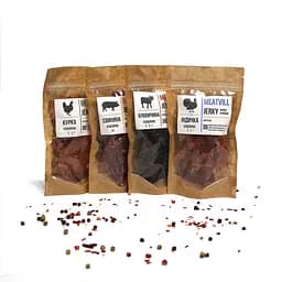 М'ясні джерки Meatvill мікс 4 в 1 класичні крафт 200 г