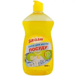 Средство для мытья посуды San Clean лимон 500 г