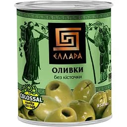 Оливки Ellada Colossal без косточки 850 мл (922039)