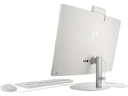 Комп'ютер персональний моноблок HP 245-G10 23.8" FHD IPS AG AMD R3-7320U 8GB F512GB UMA WiFi кл+м Win11P білий - мініатюра 4