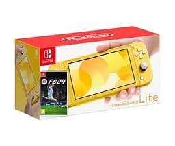 Ігрова консоль Nintendo Switch Lite Yellow + Гра EA SPORTS FC 24 російська версія - мініатюра 2