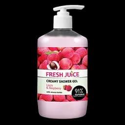 Крем-гель для душа Fresh Juice Litchi & Raspberry, 750 мл