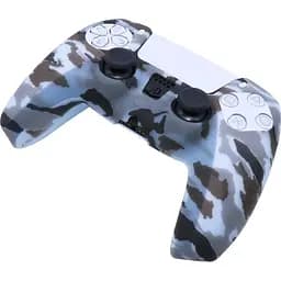 Чохол на геймпад Silicone Case для Sony DualSense Gray Camouflage [76432] - мініатюра 2