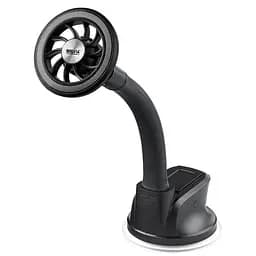 Тримач телефону автомобільний Brevia FlexArm MagRING із присоскою, гнучкий 163мм, магнітний Magsafe, чорний(48660)