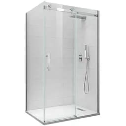 Боковая стенка для кабины Koer SR SW01-90x200-TR-07 прозрачное стекло Easy Clean 8 мм, graphite KR5382, прозрачное, графит