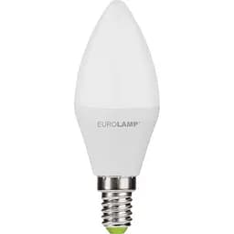 Світлодіодна лампа Eurolamp LED Ecological Series, CL 8W, E14 3000K (50) (LED-CL-08143(P)) - мініатюра 2