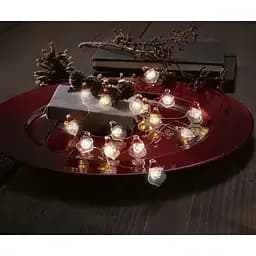 Світлодіодні гірлянди Melinera 20 led Дід Мороз 2.3 м з батарейками в комплекті