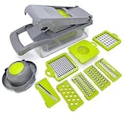 Багатофункціональна овочерізка з контейнером 14 в 1 — Veggie Slicer