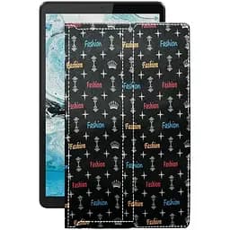 Чохол StatusCASE з екошкіри для планшету Lenovo Tab M8 TB-8505X Фешн чорний