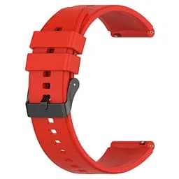 Ремінець для Samsung Galaxy Watch 5 40mm - червоний ширина кріплення 20мм силікон Watchbands GT (W45-2WB86597936) - мініатюра 4