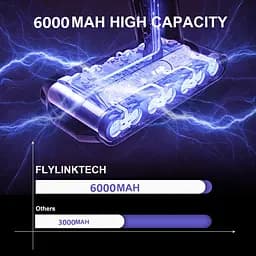 Оновлена батарея V6 на 0.10 Ач Заміна акумулятора 25.2 В V10 для Dyson V10 Абсолютна моторна голова тварини Пухнастий SV12 - мініатюра 4