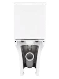 Унітаз підлоговий Qtap Presto Quadro Rimless з сидінням Slim Duroplast/ Soft-close/ Quick Release QT24221215AW - мініатюра 6