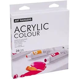 Набір акрилових фарб "Art Ranger Acryliс" EA2412, 12 мл 24 кольори - мініатюра 2