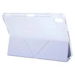 Обкладинка BeCover Ultra Slim Origami Transparent з кріпленням Apple iPad Mini 7 2024 Purple (712937) - мініатюра 4