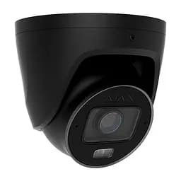 IP-відеокамера 5Mp Ajax TurretCam HLVF (5 Mp) Black f=2.8-12mm, ІЧ+LED-підсвічування, з мікрофоном (26-00710) - мініатюра 2