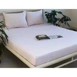 Простирадло на резинці з наволочками Tag Tekstil 160х200х20 Delicacy