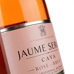 Вино ігристе Jaume Serra Cava Rosado Brut, рожеве, брют, 12%, 0,75 л (16652) - мініатюра 3
